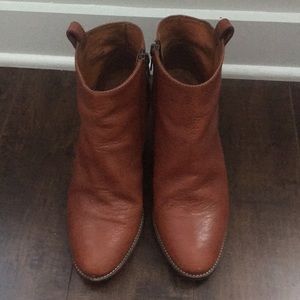 Madewell Billie Boot Pecan
